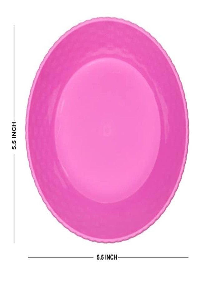 AASA Kanya Pujan Return Gifts | Navratri Festival Gifts Set for Kids Boys and Girls Kanjak Puja Multicolor, Pack of 1 (Round Bowl Set Of-12) - Image 2